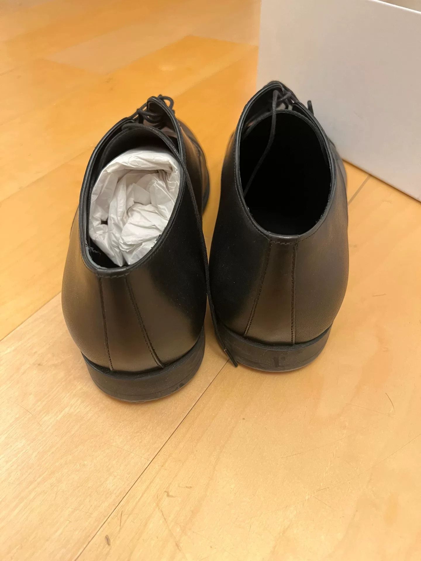 Hermes Hermes Black Leather Shoes Size 42 Size US 9 / EU 42 - 3 Thumbnail