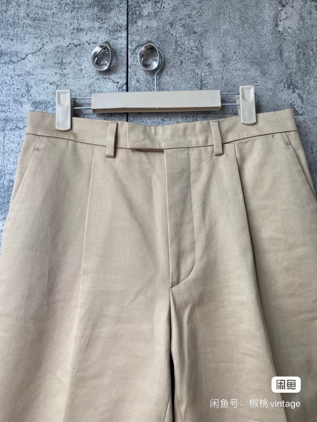 Prada Prada Beige Straight Leg Trousers for Men Size US 28 / EU 44 - 6 Thumbnail