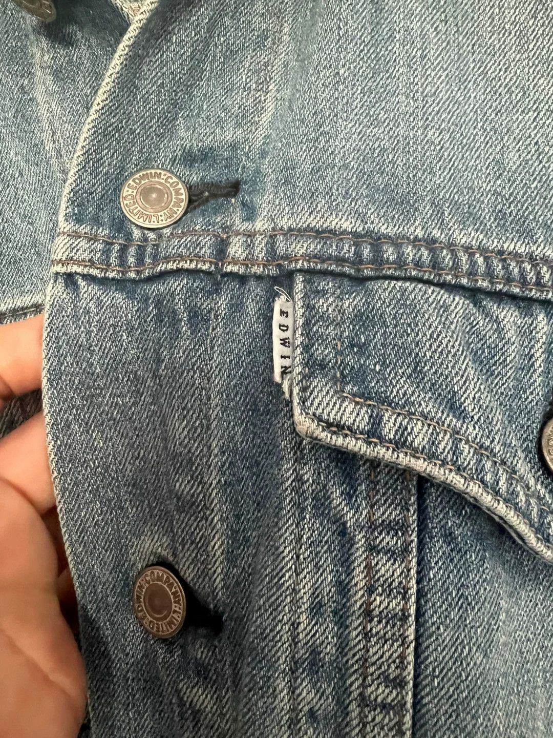 Edwin Oversized EDWIN Denim Jacket for All Genders Size US M / EU 48-50 / 2 - 5 Thumbnail
