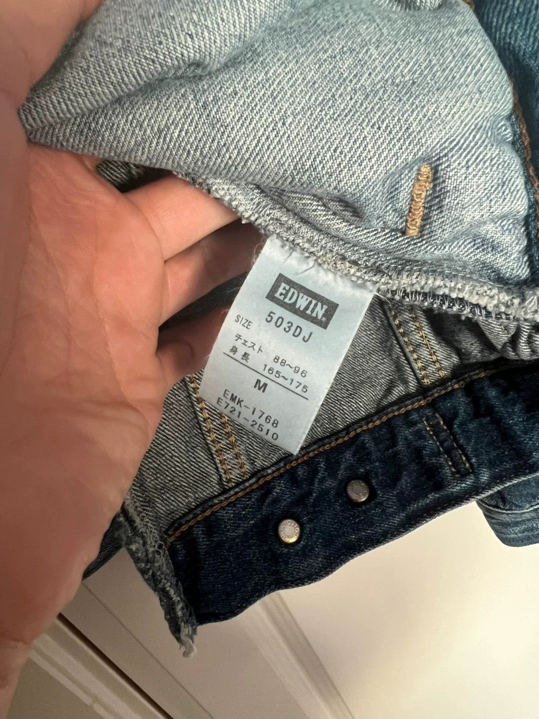 Edwin Oversized EDWIN Denim Jacket for All Genders Size US M / EU 48-50 / 2 - 6 Thumbnail