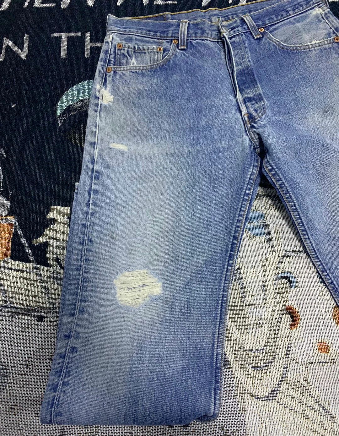 Levi's Vintage Levi's 501 Denim Jeans Size US 34 / EU 50 - 3 Thumbnail