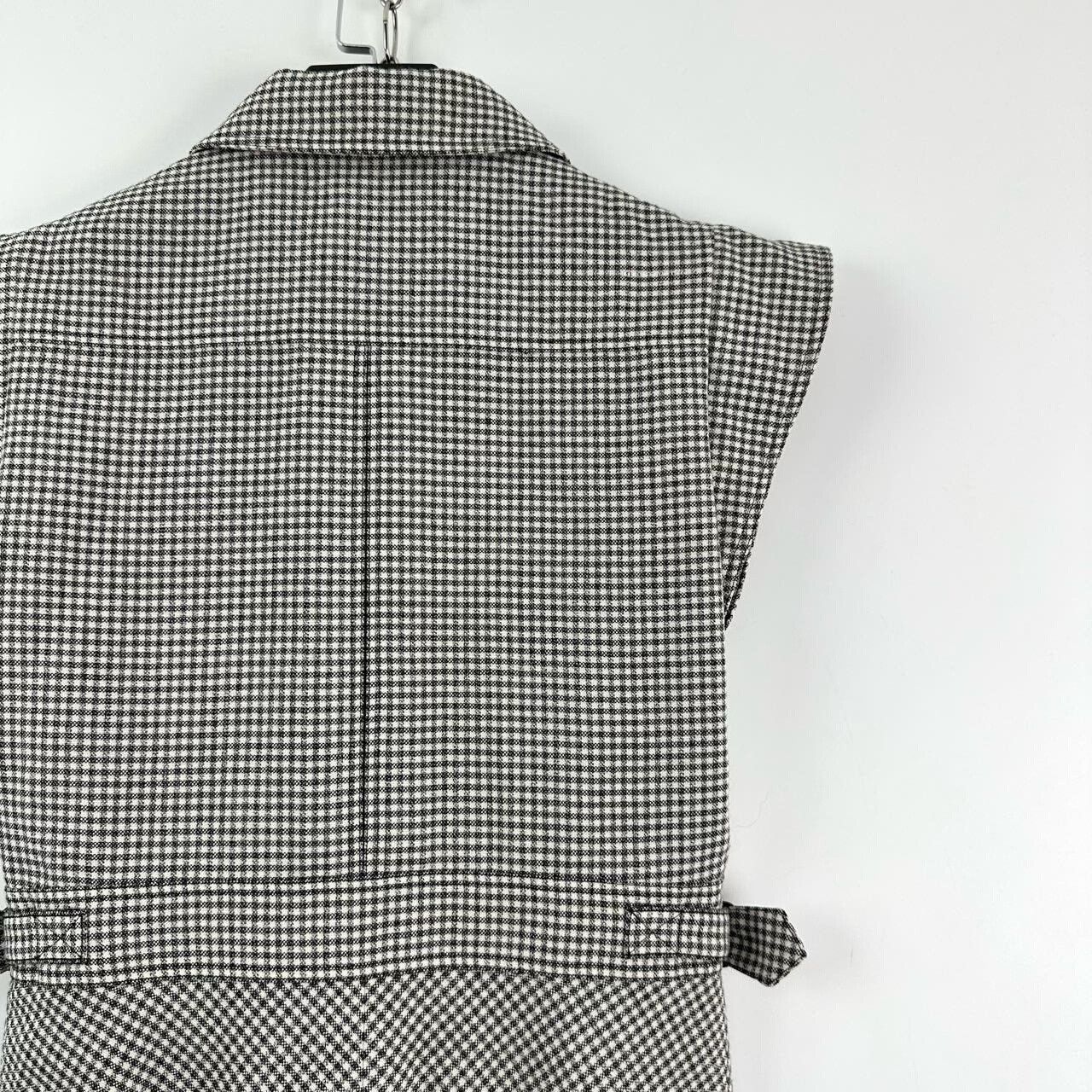 Dior Dior Houndstooth Sleeveless Wool Dress Size XS / US 0-2 / IT 36-38 - 5 Thumbnail