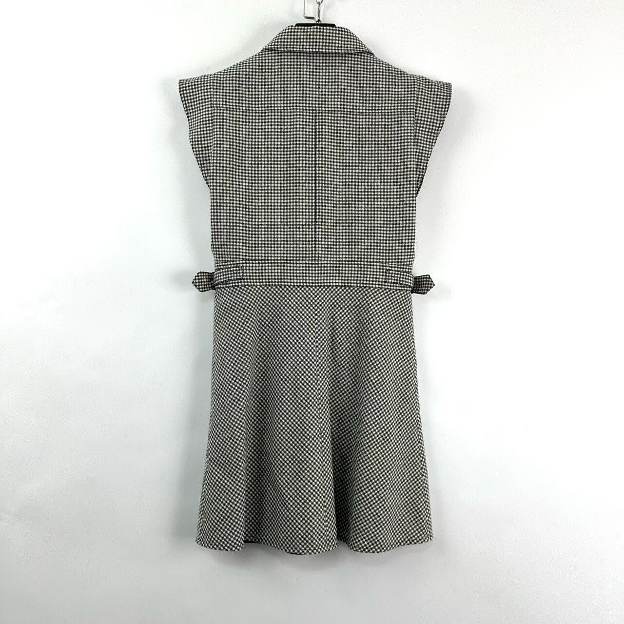Dior Dior Houndstooth Sleeveless Wool Dress Size XS / US 0-2 / IT 36-38 - 2 Thumbnail