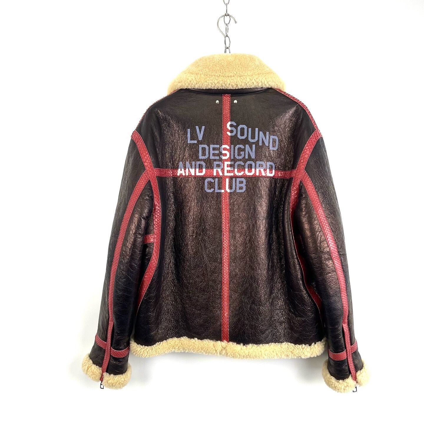 Louis Vuitton Louis Vuitton Runway Black Red Jacket Size US L / EU 52-54 / 3 - 2 Thumbnail