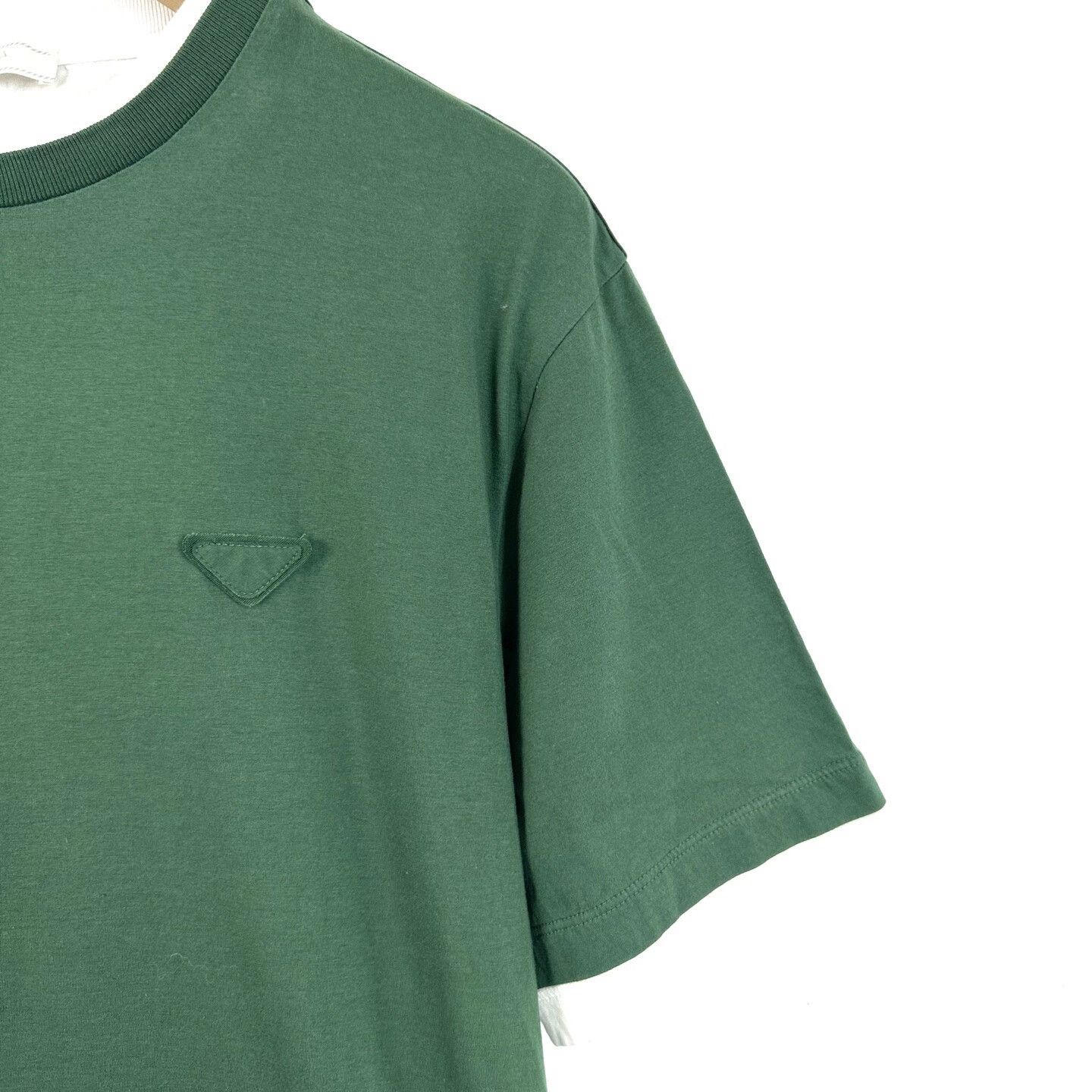 Prada Prada 2024 SS Green Fake Two-Piece Short Sleeve Size US M / EU 48-50 / 2 - 5 Thumbnail