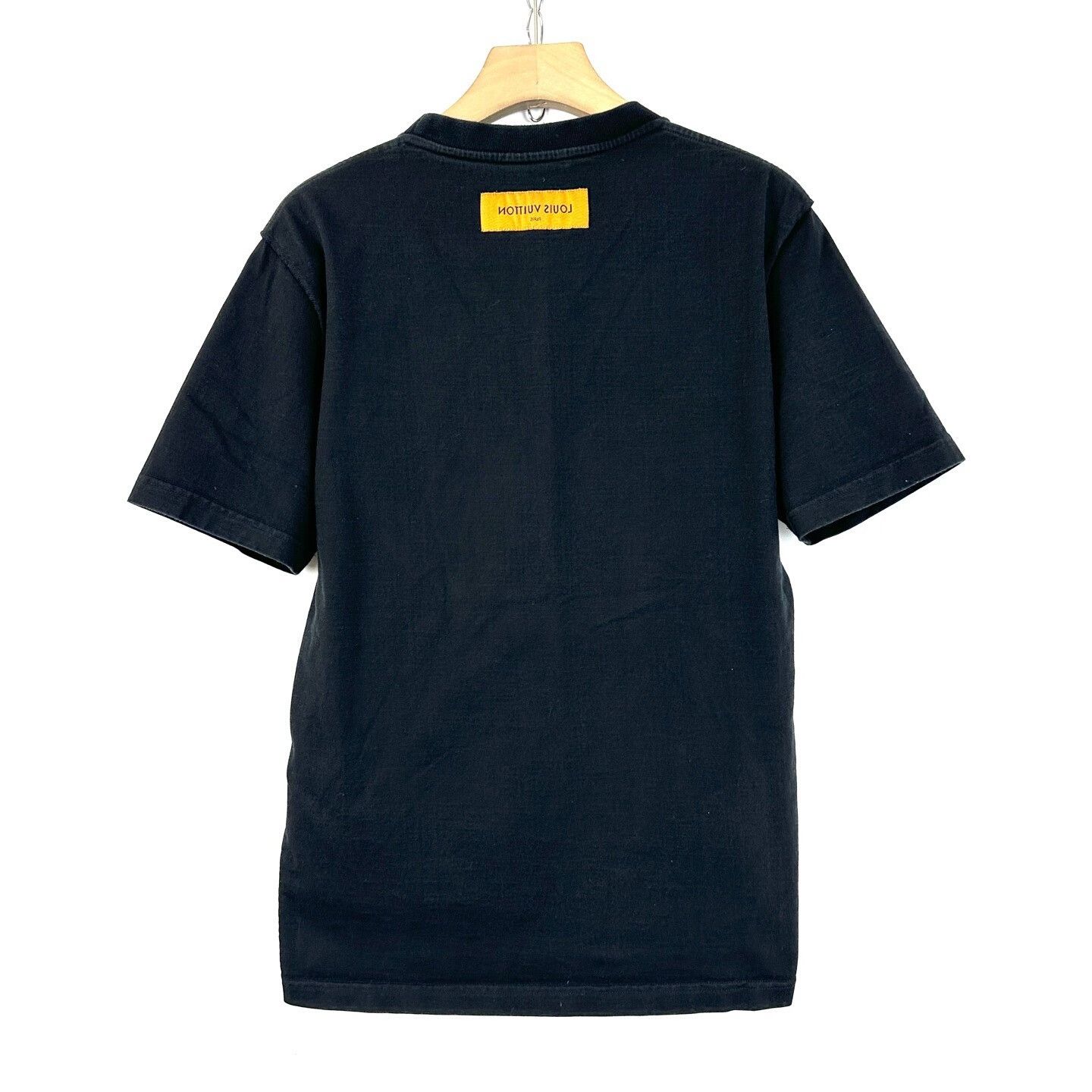 Louis Vuitton Louis Vuitton Black Logo Print T-Shirt Size US XL / EU 56 / 4 - 2 Thumbnail