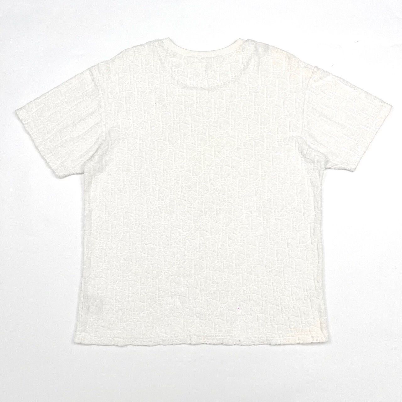 Dior Dior Logo Print White Short Sleeve Size US M / EU 48-50 / 2 - 2 Thumbnail