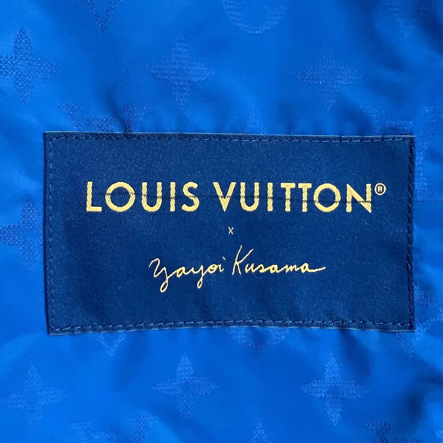 Louis Vuitton Louis Vuitton Yayoi Kusama Blue Zip Jacket Size US S / EU 44-46 / 1 - 4 Thumbnail