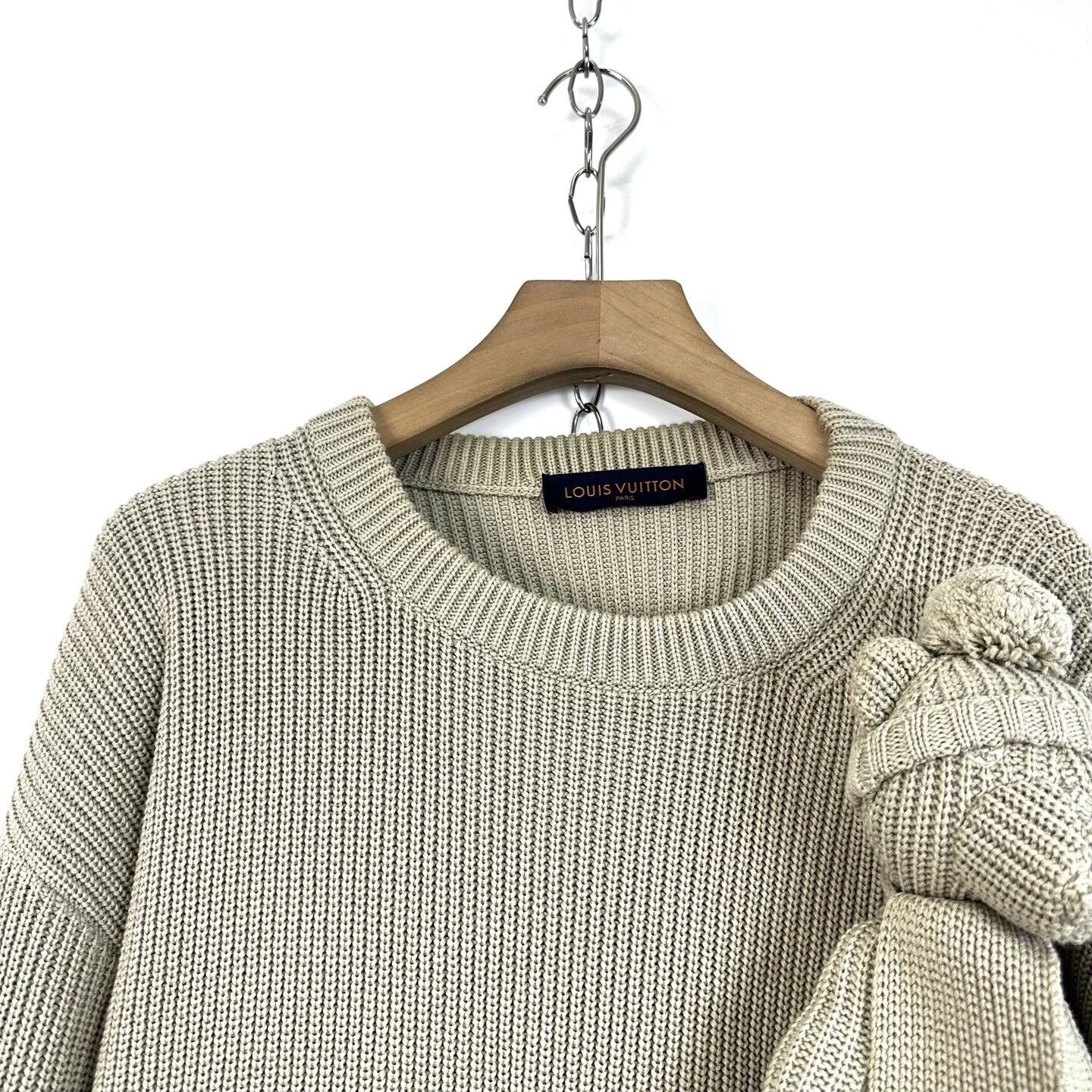 Louis Vuitton Louis Vuitton Teddy Bear Knit Sweater Size XL / US 12-14 / IT 48-50 - 3 Thumbnail