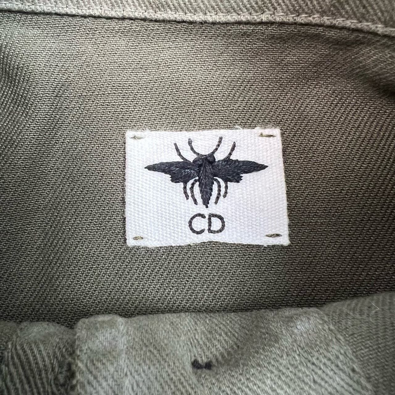 Dior Dior Bee Embroidery Green Utility Jacket Size S / US 4 / IT 40 - 5 Thumbnail