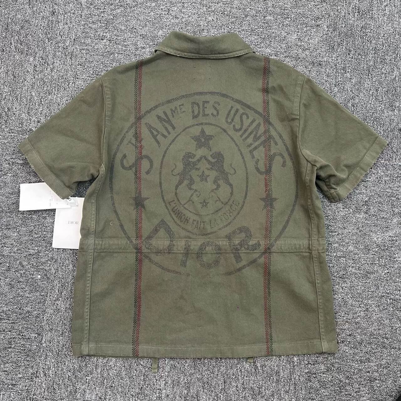 Dior Dior Bee Embroidery Green Utility Jacket Size S / US 4 / IT 40 - 2 Thumbnail