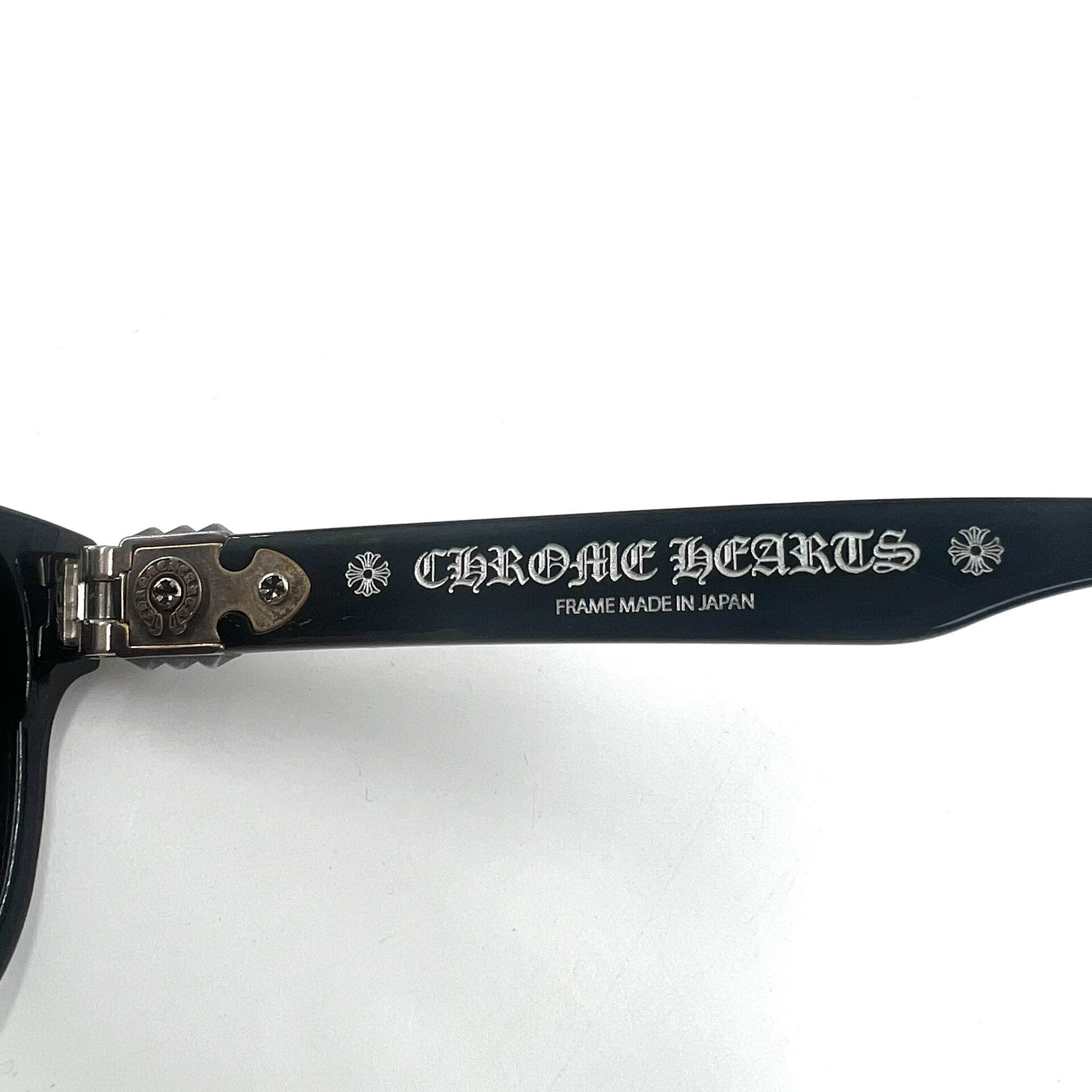 Chrome Hearts Chrome Hearts Foti Black Metal Glasses Size ONE SIZE - 6 Thumbnail