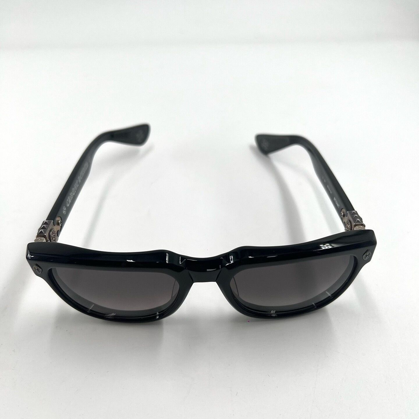Chrome Hearts Chrome Hearts Foti Black Metal Glasses Size ONE SIZE - 4 Thumbnail