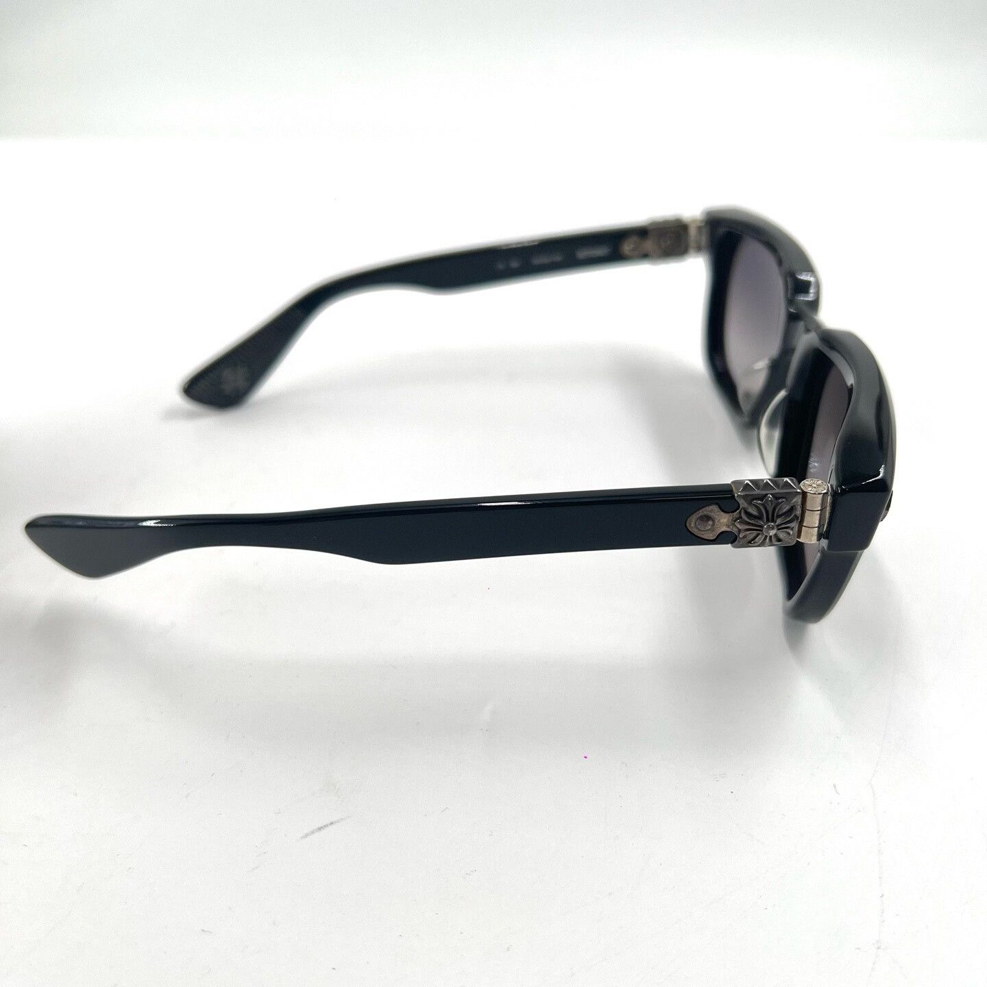 Chrome Hearts Chrome Hearts Foti Black Metal Glasses Size ONE SIZE - 5 Thumbnail