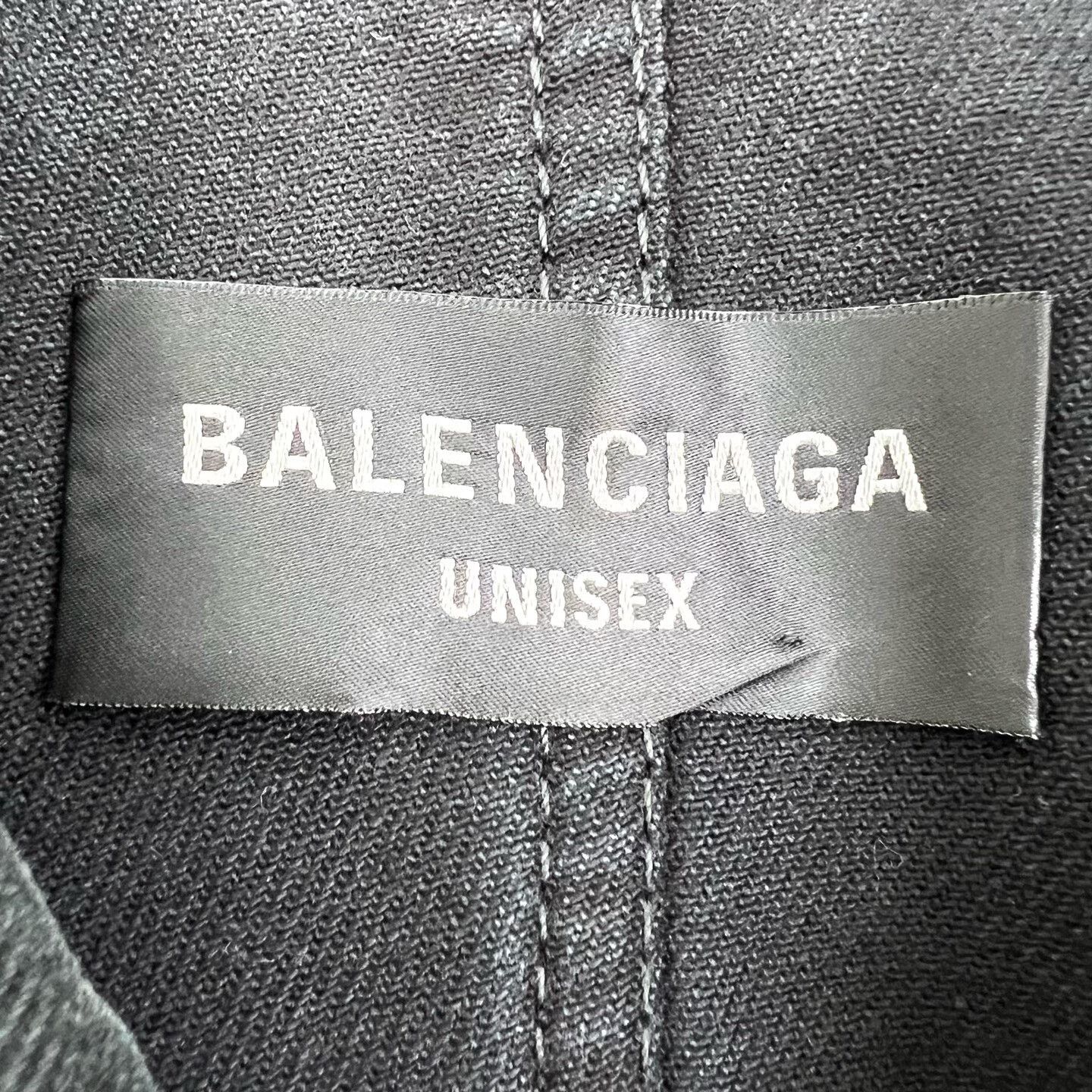Balenciaga Balenciaga Deconstructed Black Denim Jacket Size XS / US 0-2 / IT 36-38 - 4 Thumbnail