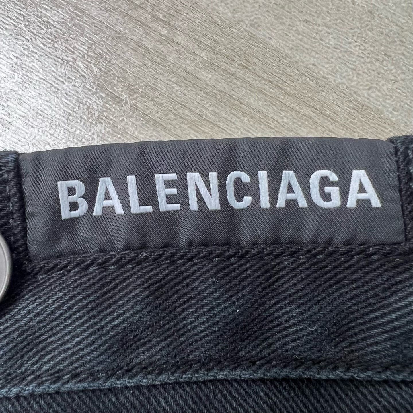 Balenciaga Balenciaga Deconstructed Black Denim Jacket Size XS / US 0-2 / IT 36-38 - 8 Thumbnail
