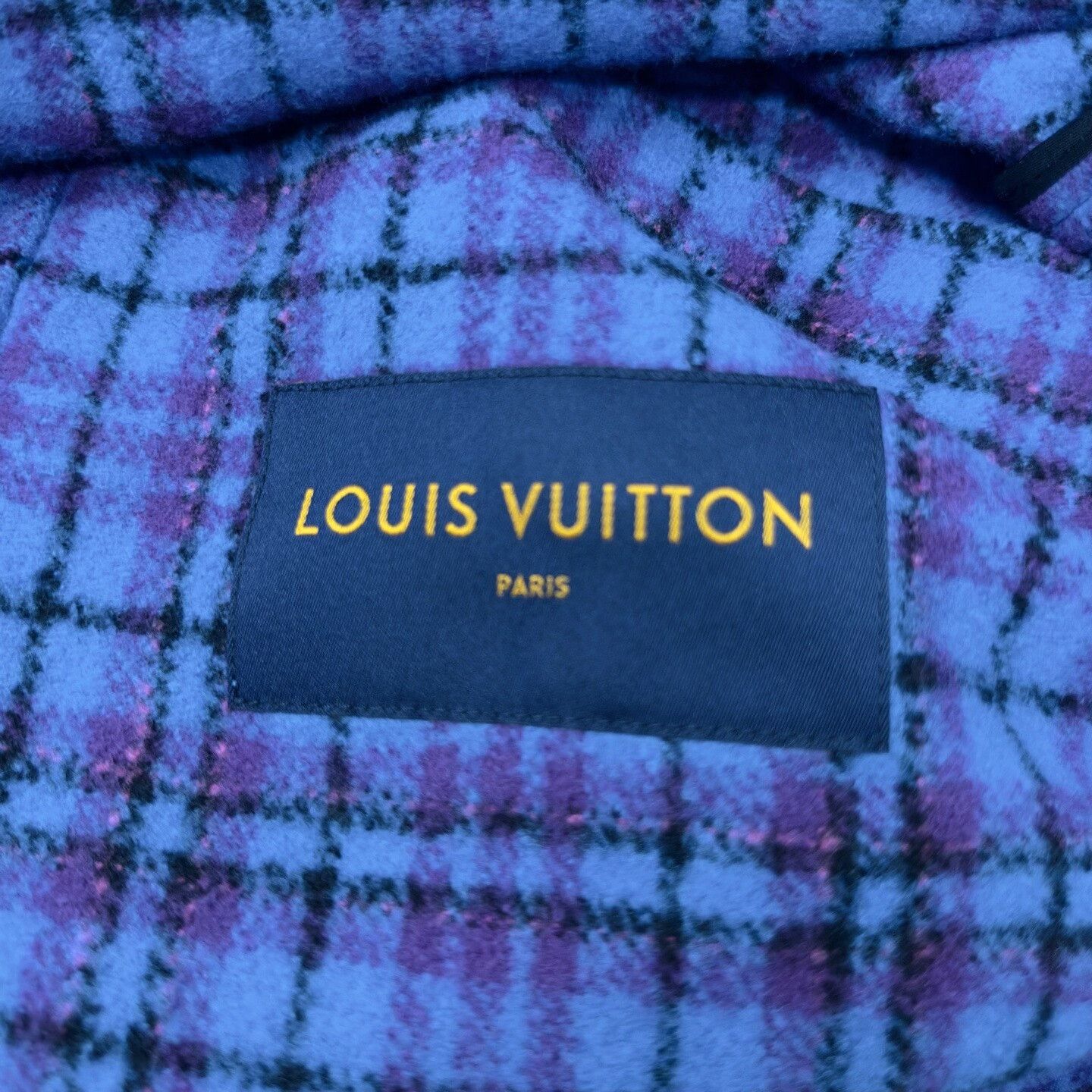 Louis Vuitton Louis Vuitton Blue Flannel Plaid Jacket 48 Size US M / EU 48-50 / 2 - 4 Thumbnail