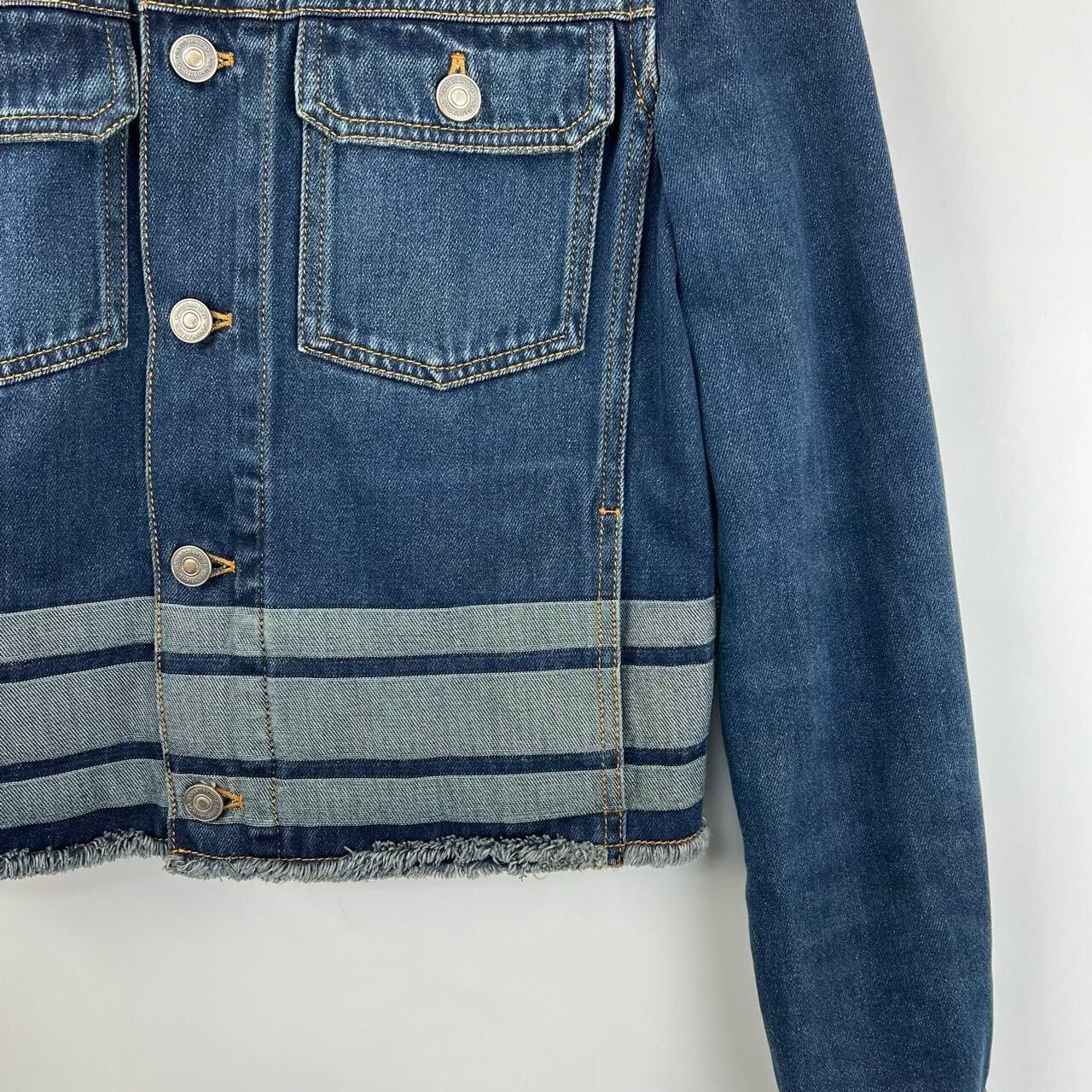 Dior Dior CD Bee Embroidery Denim Jacket Size XXS / US 00 / IT 34 - 6 Thumbnail