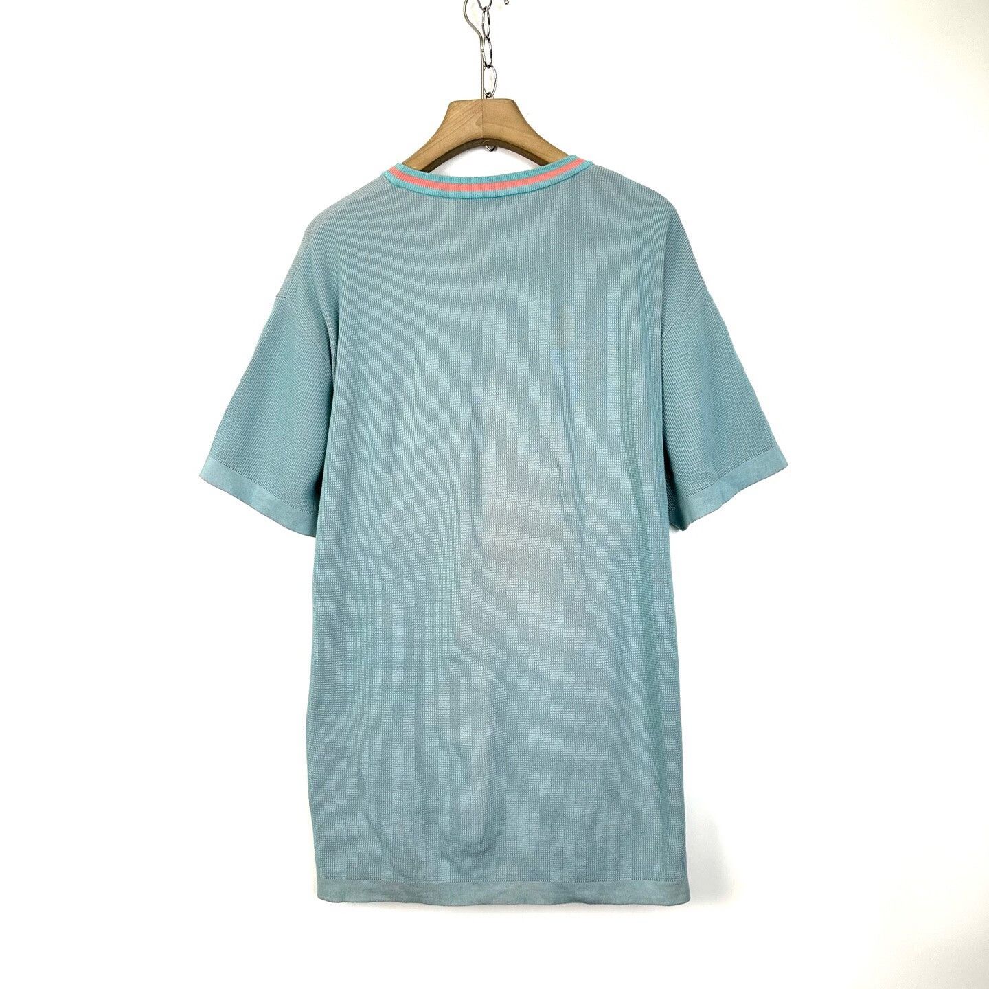 Louis Vuitton Louis Vuitton 2025 FW Blue Waffle Knit Tee Size XL / US 12-14 / IT 48-50 - 2 Thumbnail