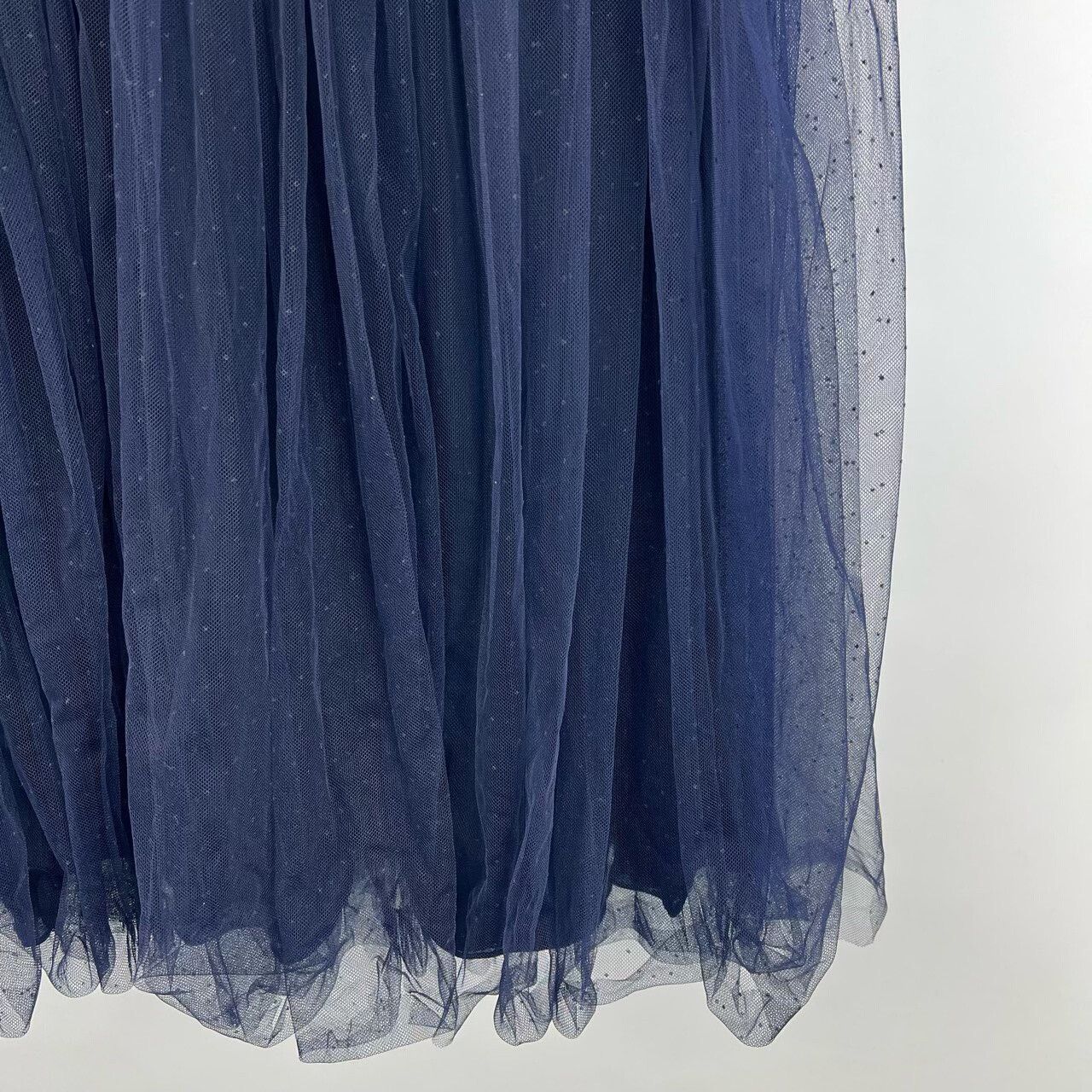 Dior Dior Navy Tulle Midi Skirt Size 36" / US 14 / IT 50 - 5 Thumbnail