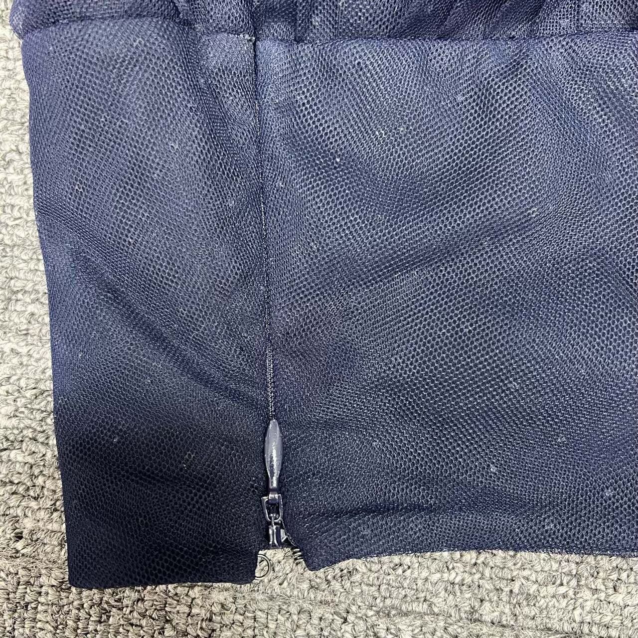 Dior Dior Navy Tulle Midi Skirt Size 36" / US 14 / IT 50 - 8 Thumbnail