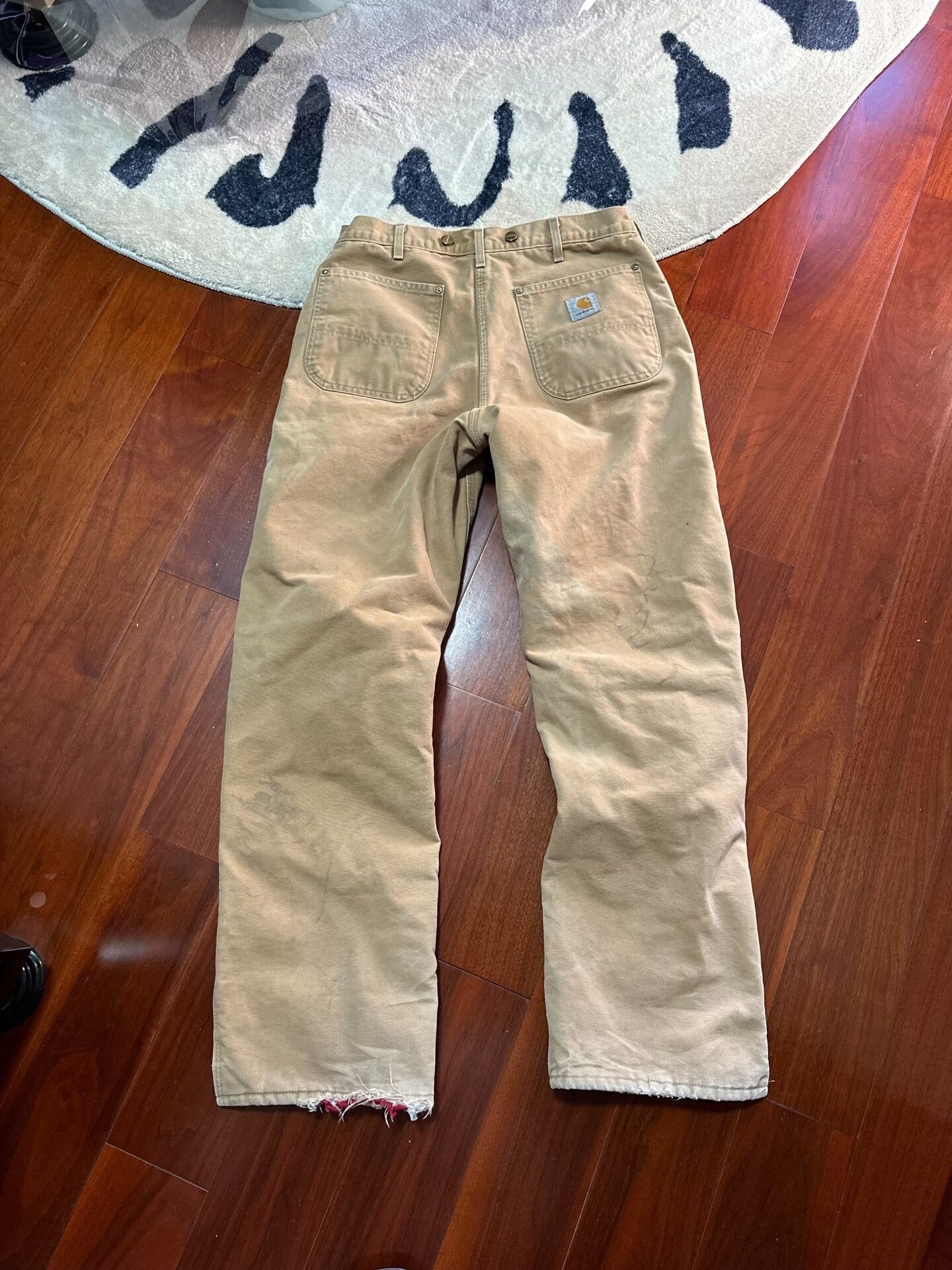 Carhartt Carhartt Vintage 1980s Quilted Work Pants Size US 34 / EU 50 - 2 Thumbnail