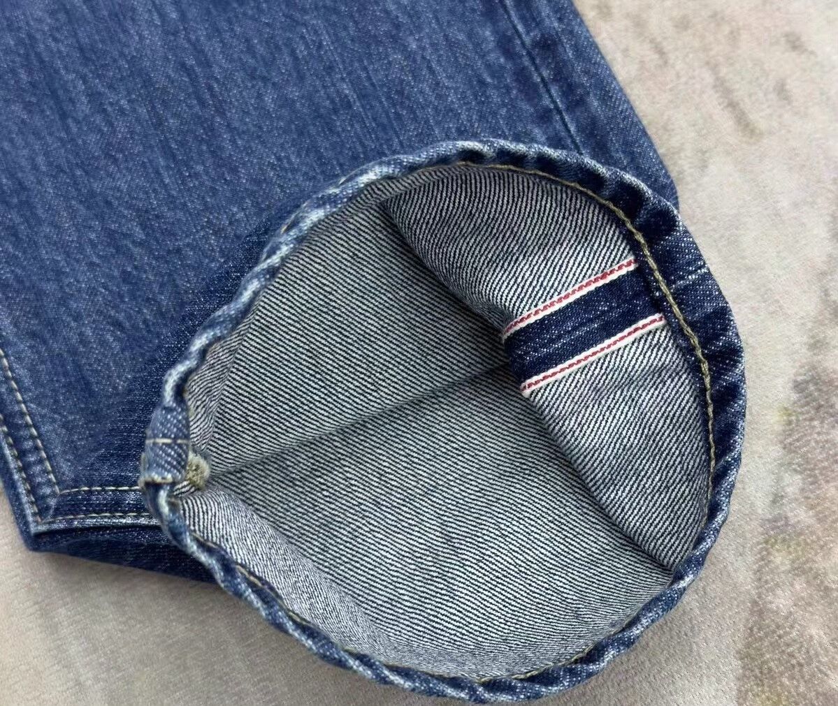 Bape BAPE Washed Selvedge Five-Pocket Jeans Size US 34 / EU 50 - 9 Thumbnail