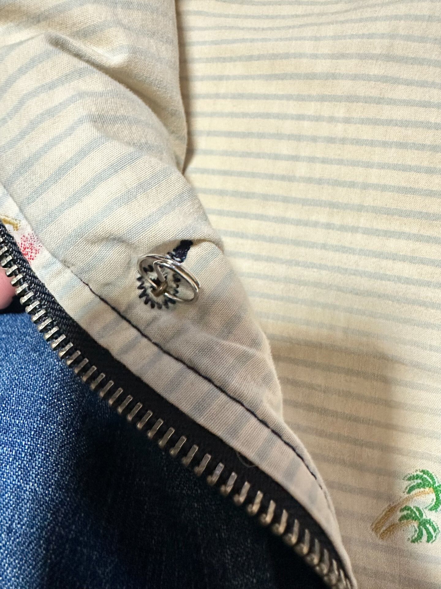 Remi Relief REMI RELIEF Denim Down Vest Silver Coin Buttons Size US M / EU 48-50 / 2 - 5 Thumbnail