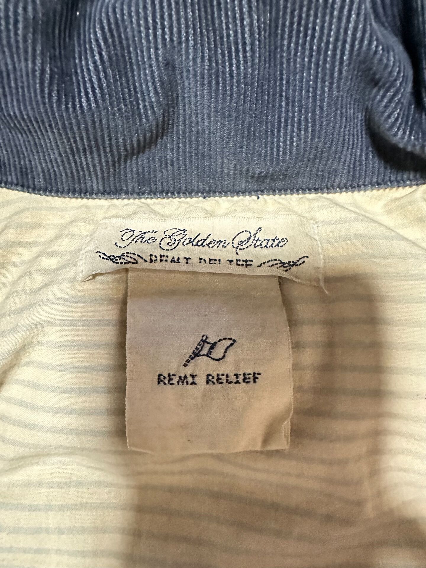 Remi Relief REMI RELIEF Denim Down Vest Silver Coin Buttons Size US M / EU 48-50 / 2 - 4 Thumbnail