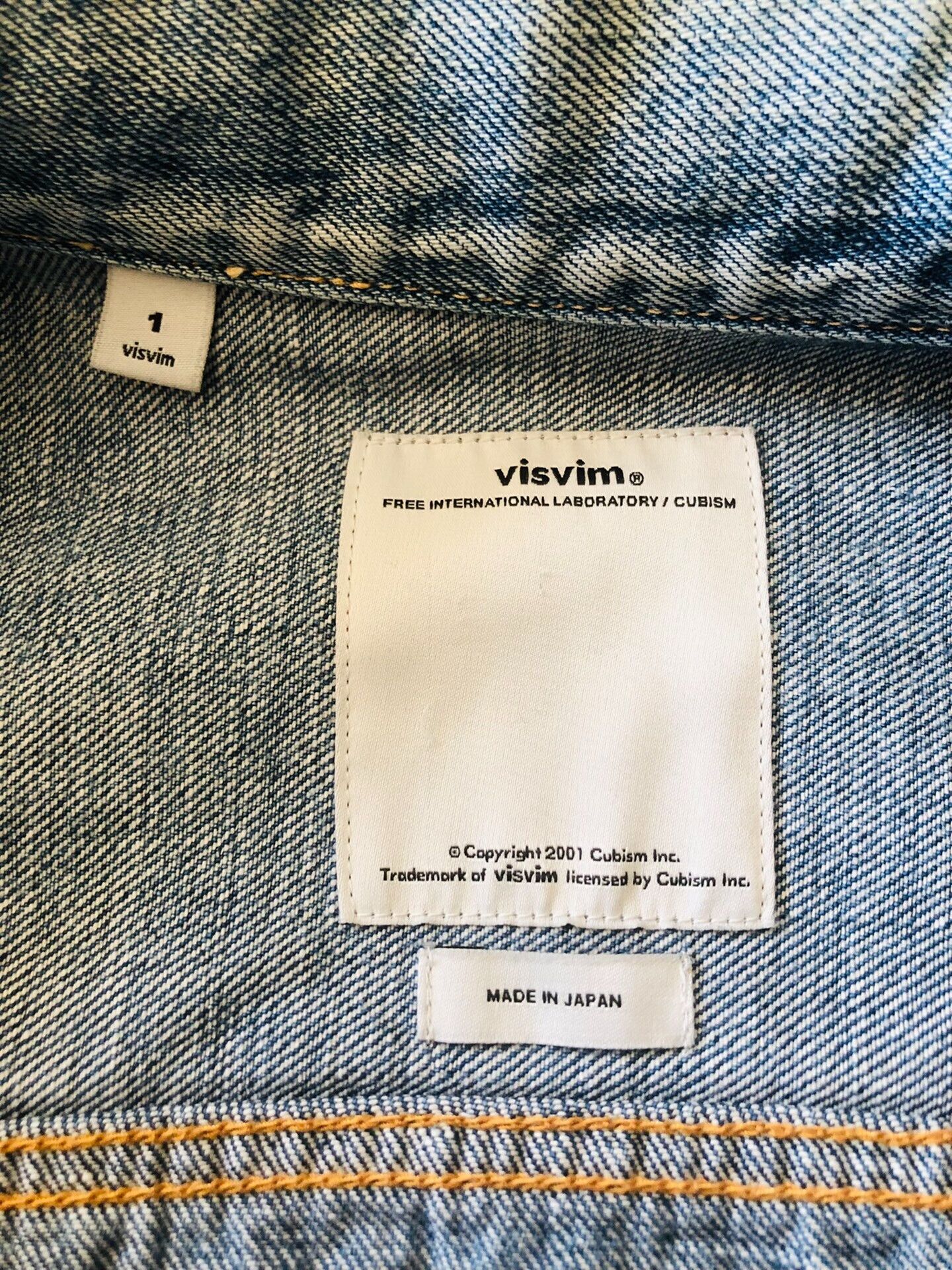 Visvim VISVIM 102 DAMEGED5 12SS SPOT Size US M / EU 48-50 / 2 - 5 Thumbnail
