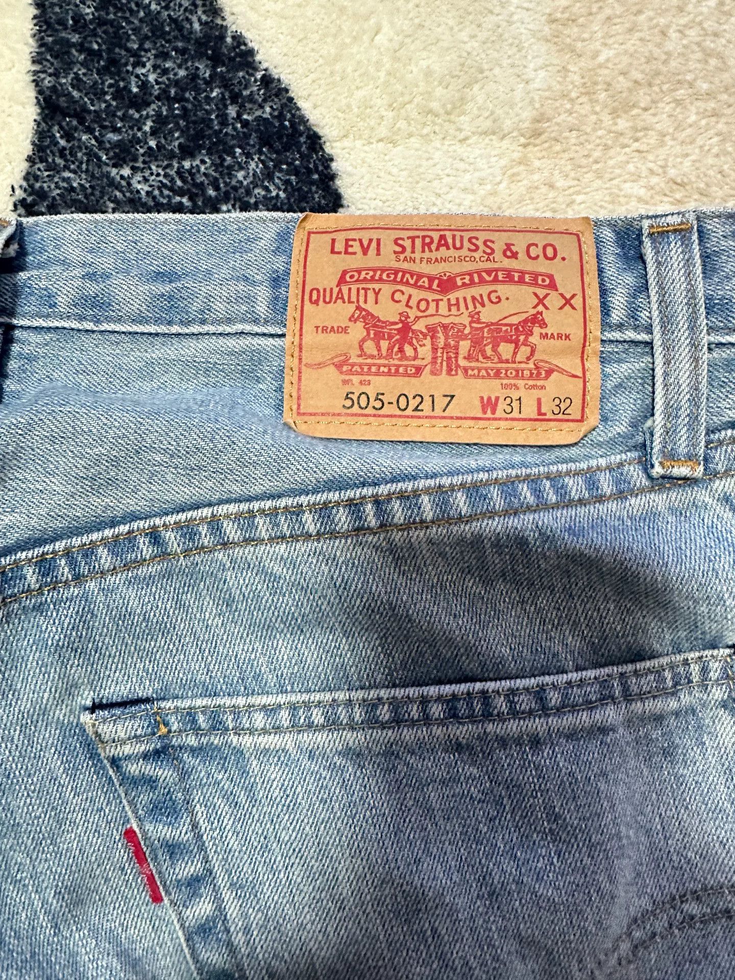 Levi's Levi's LVC 505-0217 Japanese Made Jeans Size US 31 - 3 Thumbnail