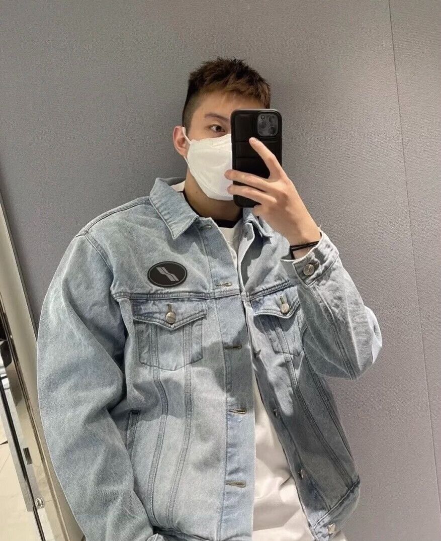WE11DONE WE11DONE Unisex Round Logo Denim Jacket Size S / US 4 / IT 40 - 8 Thumbnail