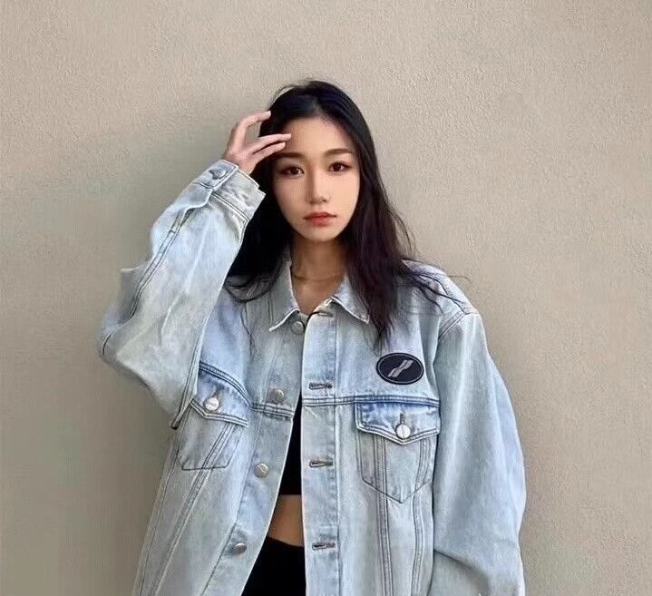 WE11DONE WE11DONE Unisex Round Logo Denim Jacket Size S / US 4 / IT 40 - 7 Thumbnail