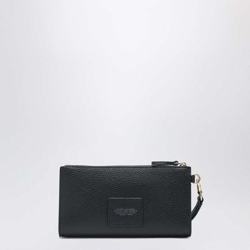 Marc Jacobs Marc Jacobs The Pouch Black Grained Leather Bag Size ONE SIZE - 2 Thumbnail