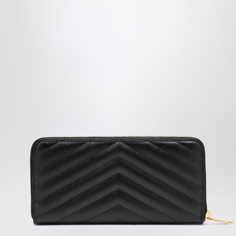 Saint Laurent Paris Saint Laurent Black Cassandre Matelasse Wallet Size ONE SIZE - 2 Thumbnail