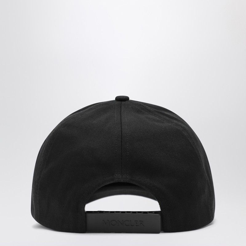 Moncler Moncler Black Baseball Cap With Logo Patch Size ONE SIZE - 2 Thumbnail