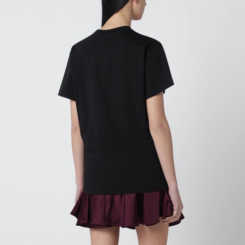 Vivienne Westwood Vivienne Westwood Black T-Shirt With Logo Print Size S / US 4 / IT 40 - 2 Thumbnail