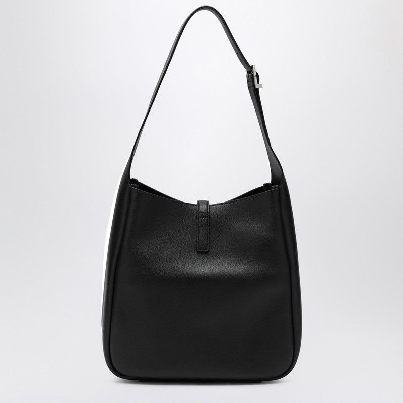 Saint Laurent Paris Saint Laurent Small Black Le 5 Ã€ 7 Leather Bag Size ONE SIZE - 2 Thumbnail
