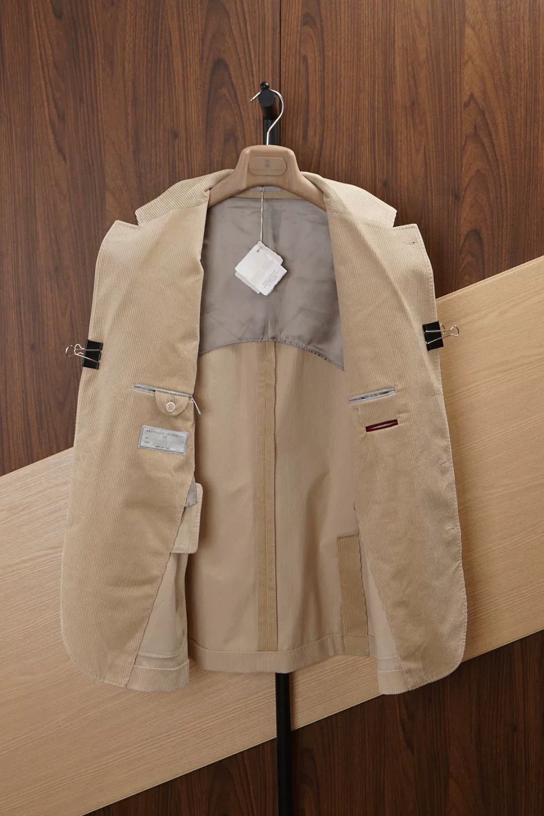 Brunello Cucinelli Brunello Cucinelli Corduroy Suit Pants Size US L / EU 52-54 / 3 - 3 Thumbnail