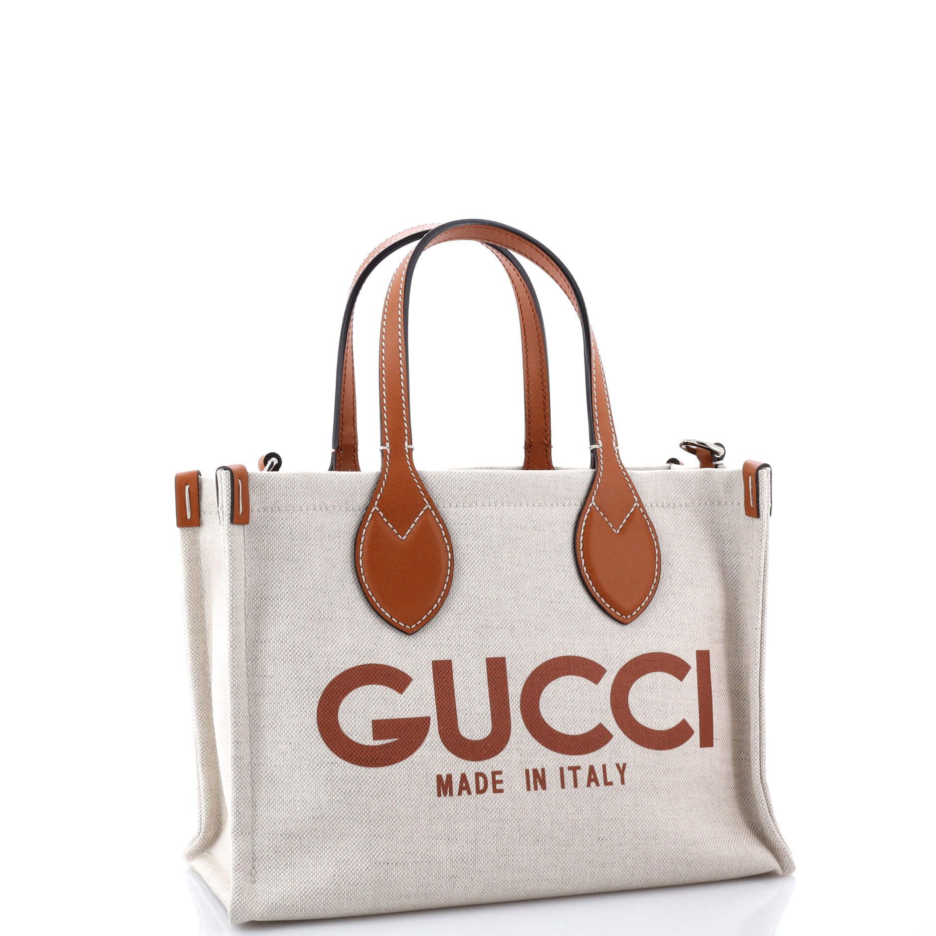 Gucci Logo Shopper Tote Size ONE SIZE - 3 Thumbnail