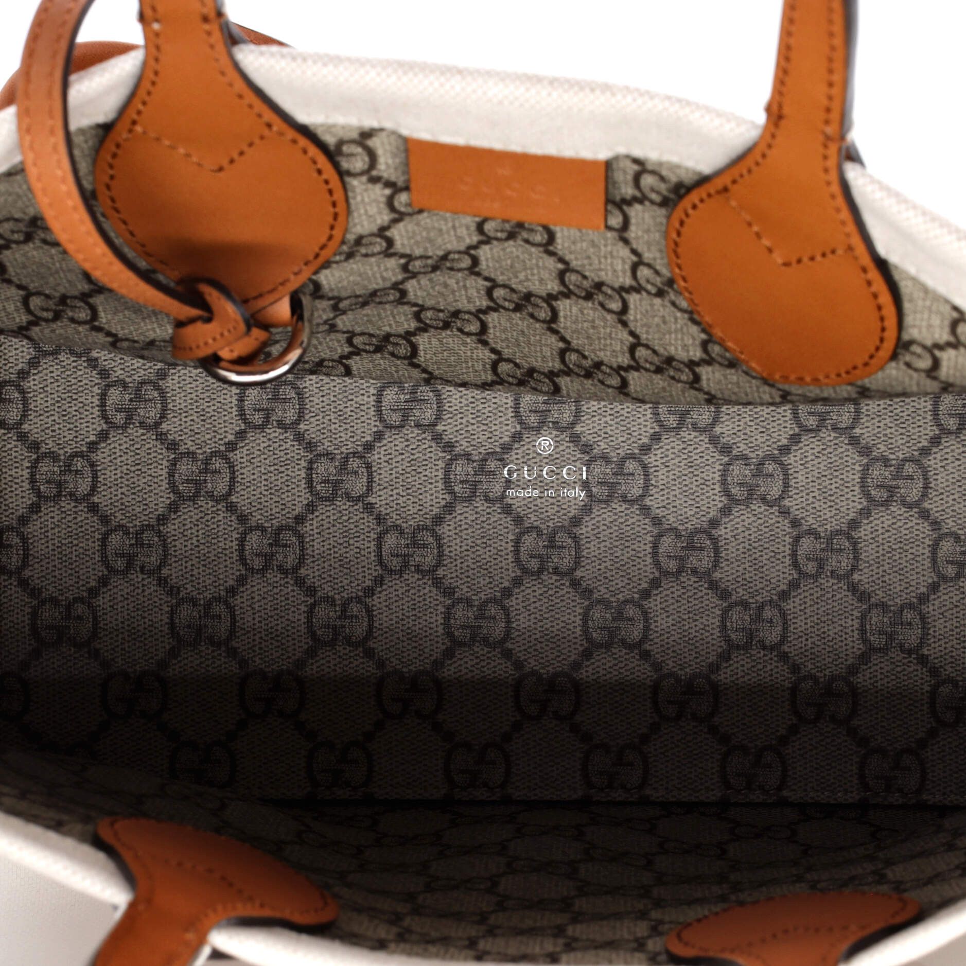 Gucci Logo Shopper Tote Size ONE SIZE - 6 Thumbnail