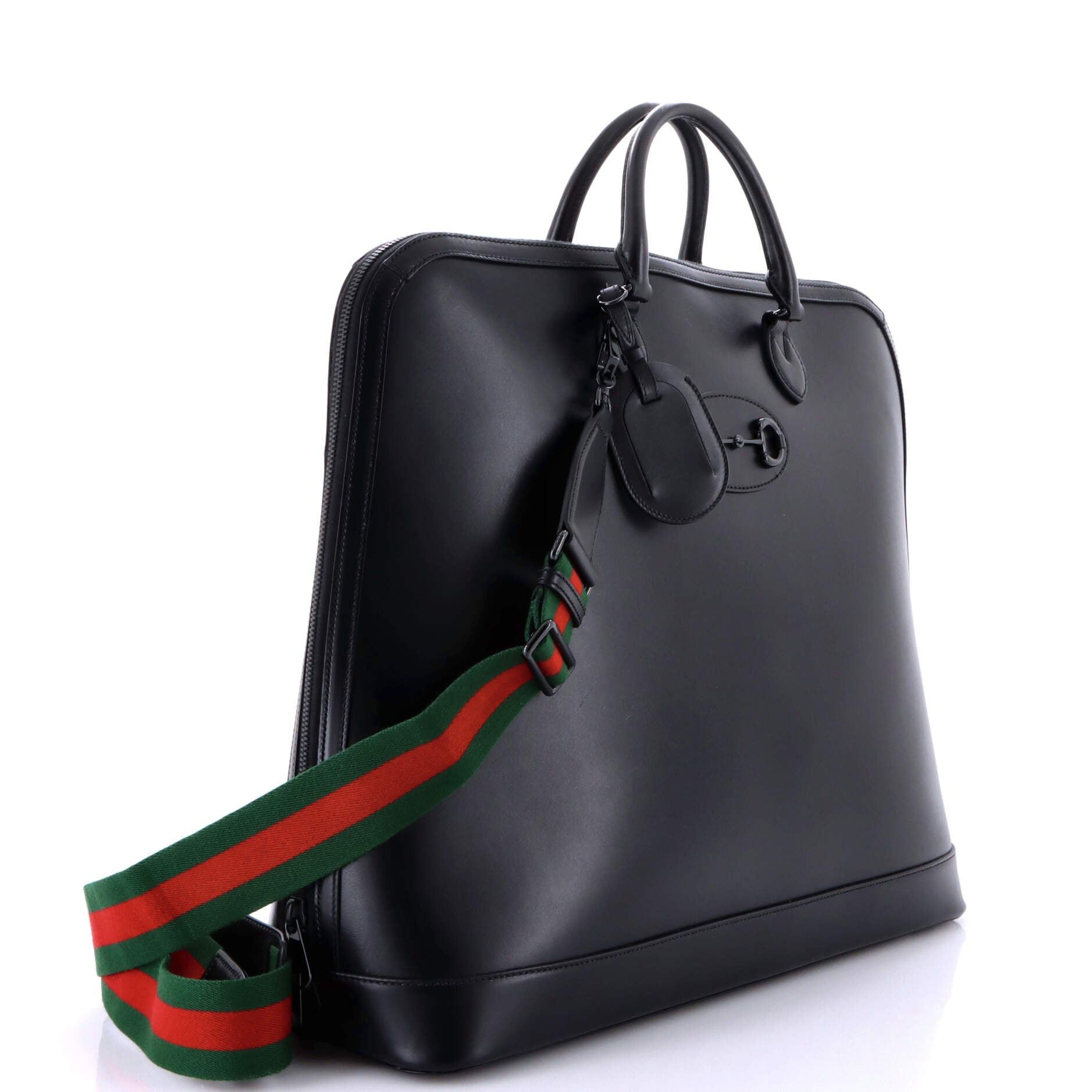 Gucci Horsebit 1955 Web Duffle Bag Size ONE SIZE - 2 Thumbnail