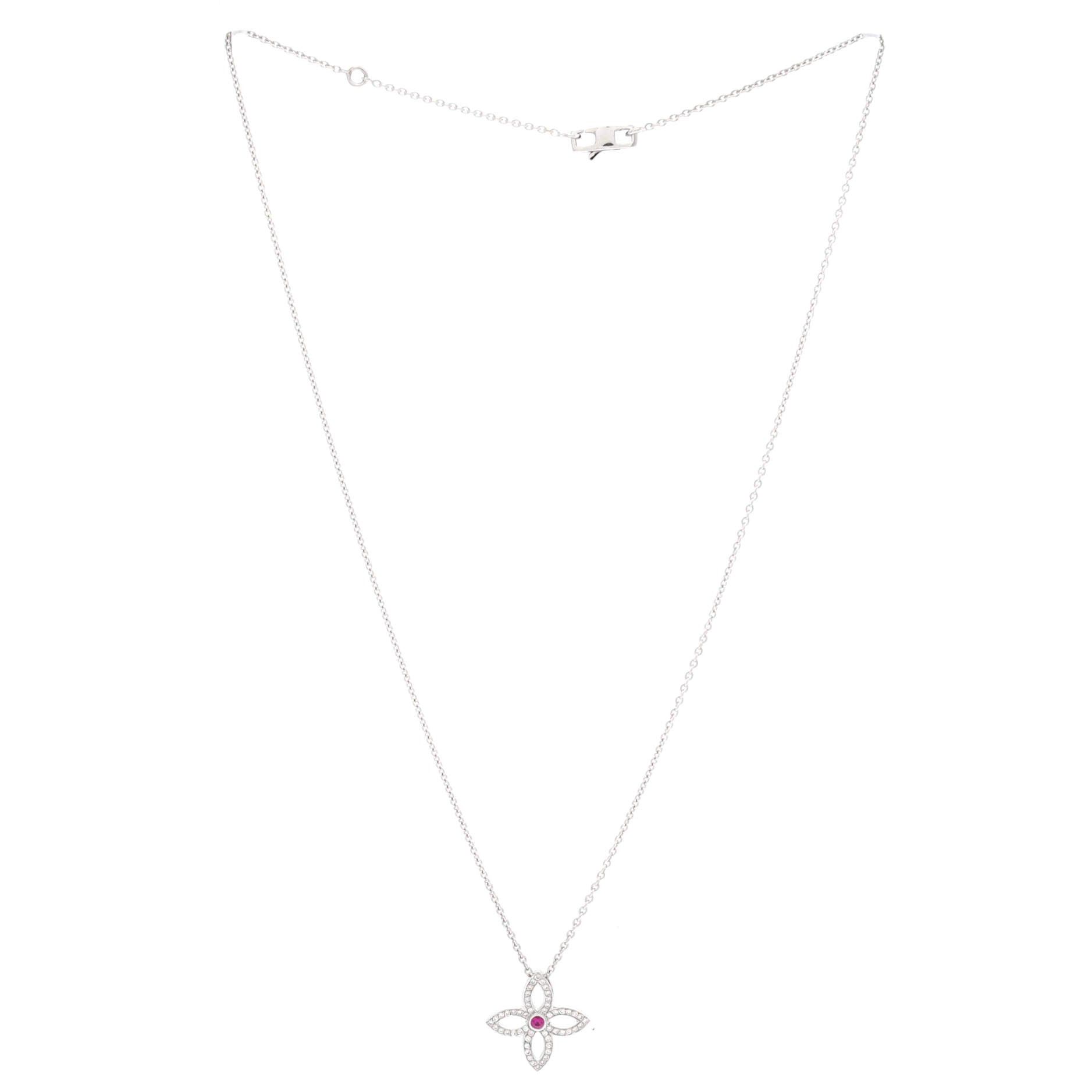 Louis Vuitton Blossom Pendant Necklace Size ONE SIZE - 2 Thumbnail