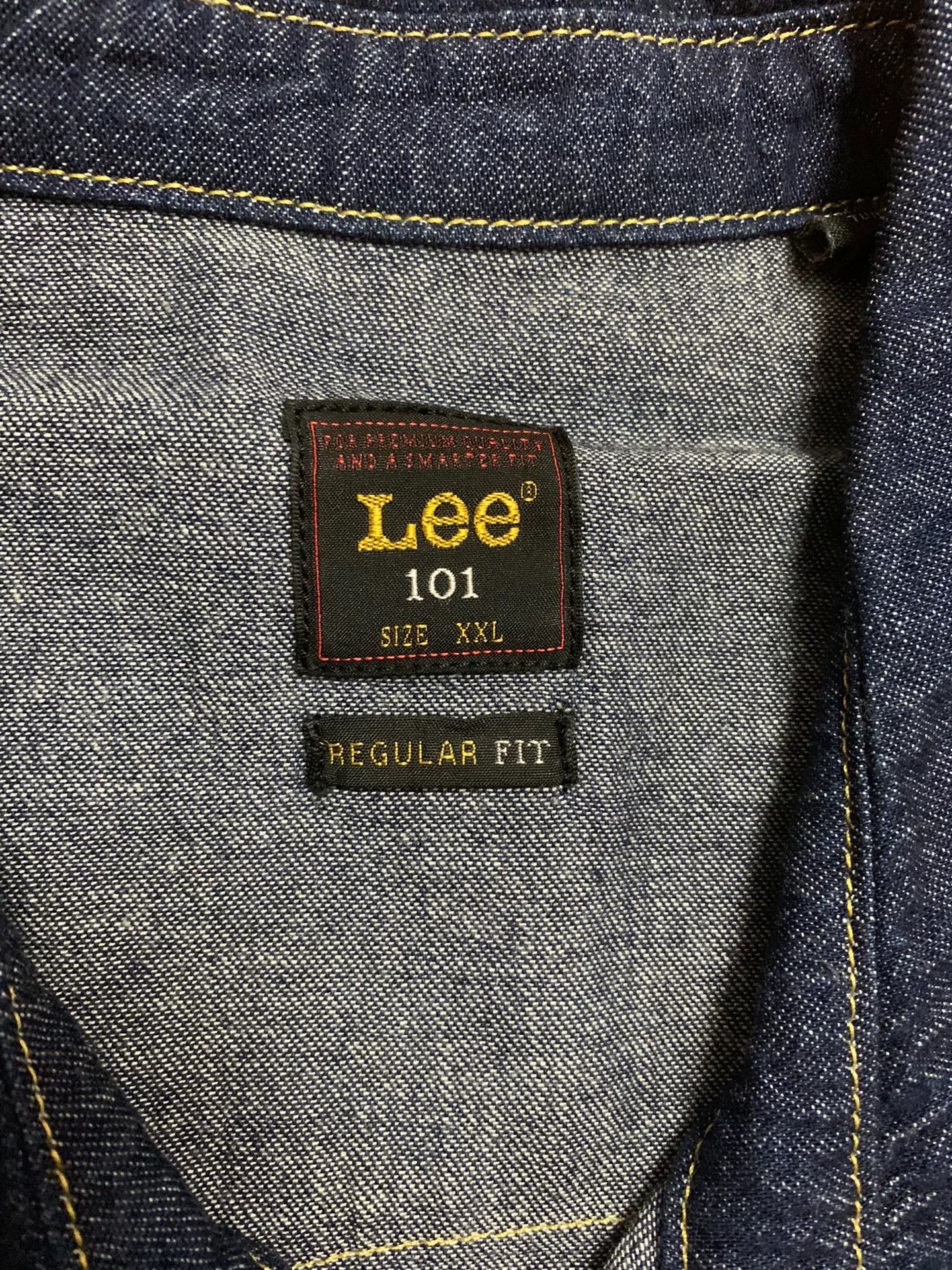 Lee LEE 101 Original Color Shirt Size US XXL / EU 58 / 5 - 2 Thumbnail