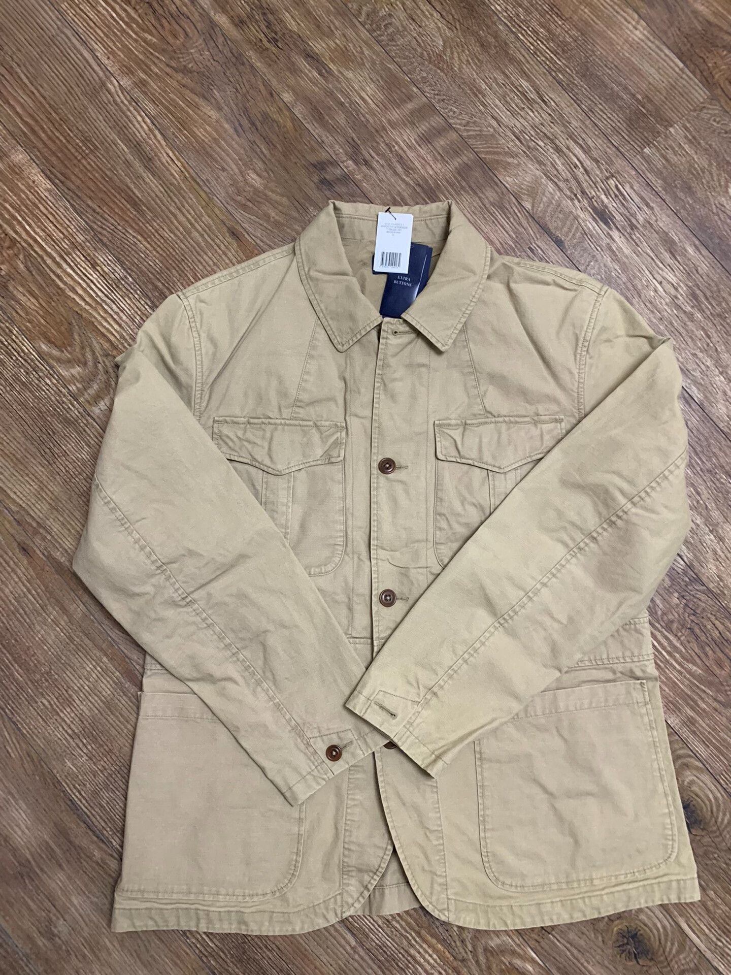Ralph Lauren Ralph Lauren Vintage Washed Cotton Four-Pocket Jacket Size US XL / EU 56 / 4 - 3 Thumbnail