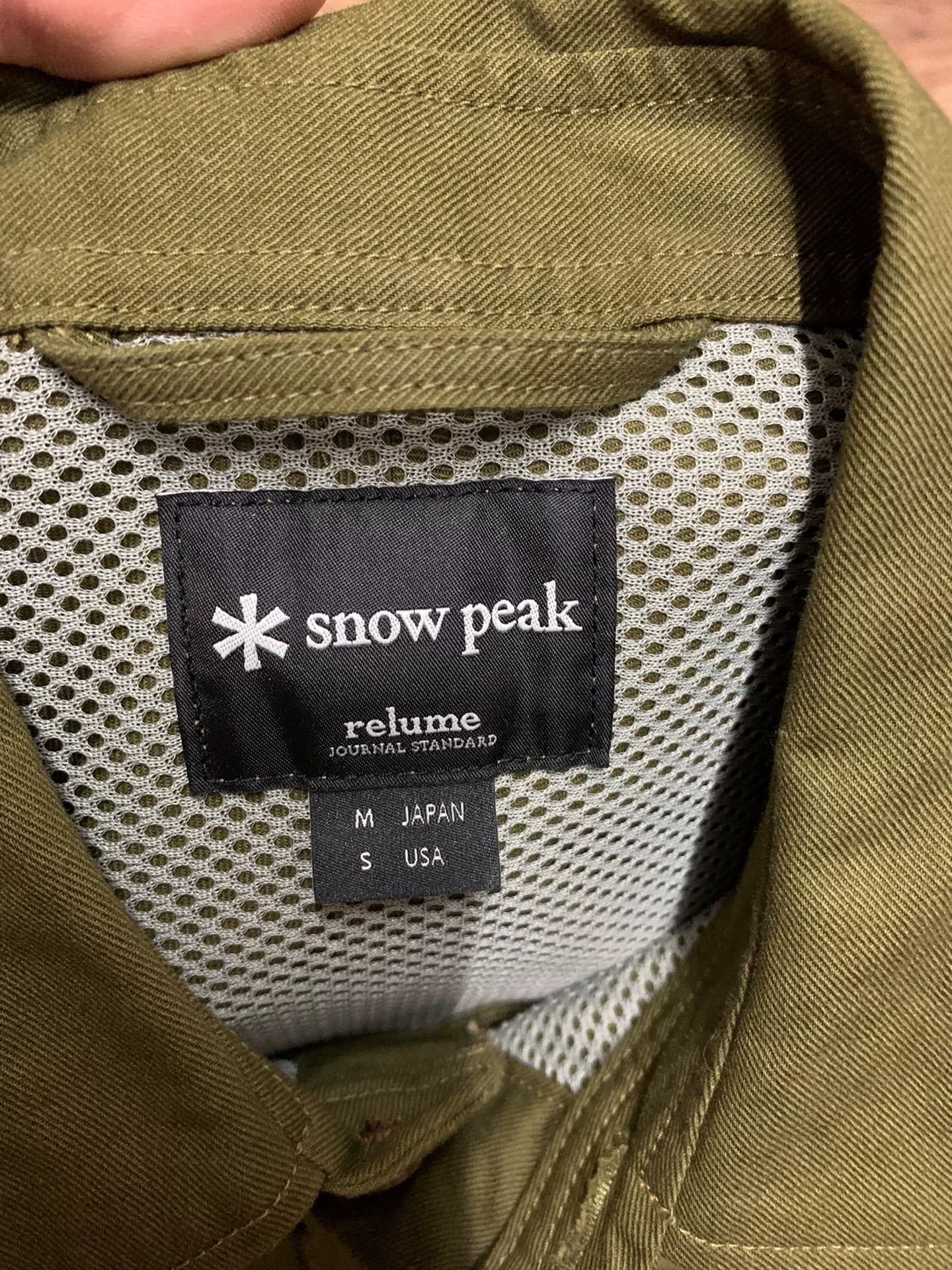 Snow Peak Snow Peak x JS TAKIBI Utility Shirt Size US M / EU 48-50 / 2 - 4 Thumbnail