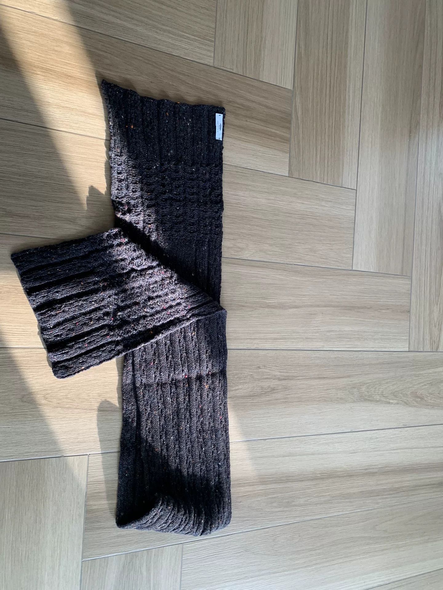 Inis Meain Inis Meain Cable Knit Cashmere Alpaca Scarf Size ONE SIZE - 4 Thumbnail