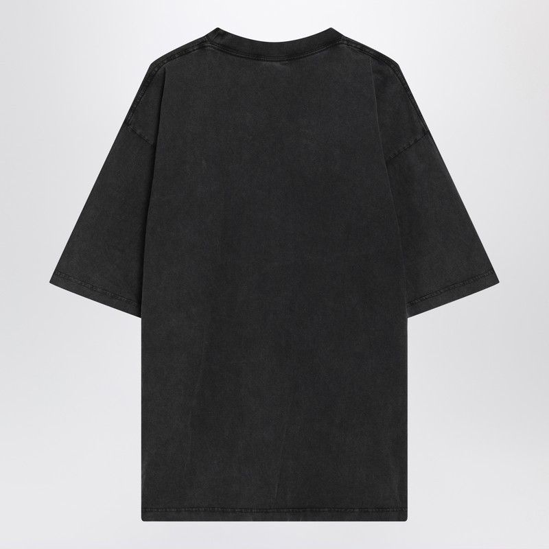 Balenciaga Balenciaga Black Faded Crayon Loop Oversize T-Shirt Size US S / EU 44-46 / 1 - 2 Thumbnail