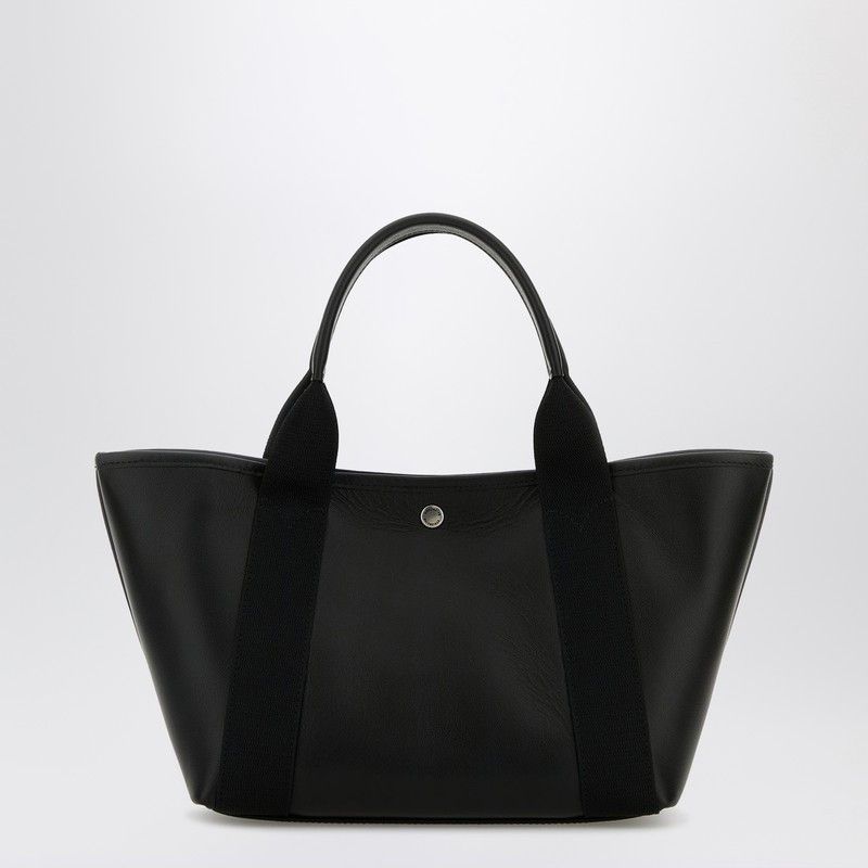 Balenciaga Balenciaga Biarritz Shopping Bag In Black Leather Size ONE SIZE - 2 Thumbnail
