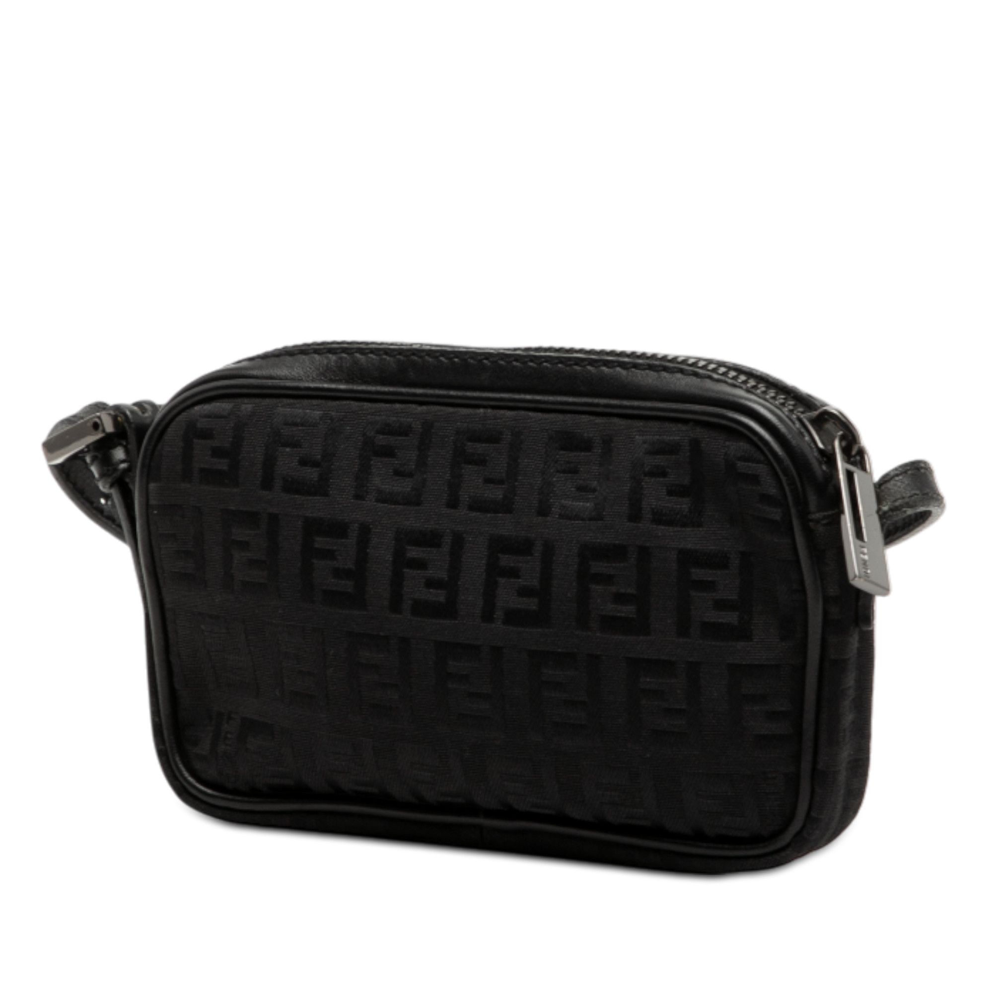 Fendi Fendi Mini Zucchino Canvas Zip Crossbody Size ONE SIZE - 2 Thumbnail